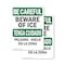 Signmission Safety Culture Sign, 10 in Width, Vinyl Decal, Rectangle, Bilingual OS-2PACK-BC-D-1014-L-10011 - alternate 1